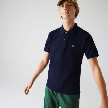 Lacoste Classicos Fit L.12.12 Polo Shirt Azul Marinho Azuis | Nx1pDGJW