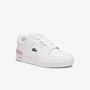 Lacoste Court Cage Sneaker Branco Luz Rosa | NW920mZv