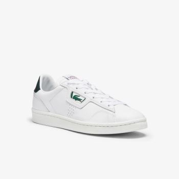 Lacoste Masters Classicos Couro Sneakers Branco | RV84bpzD