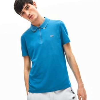 Lacoste Motion Ultra-Leves Algodão Polo Azuis Amarelas | qtuDh5A9