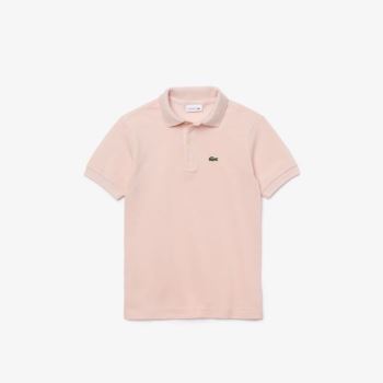 Lacoste Petit Piqué Polo Luz Rosa | 2aN5J8se