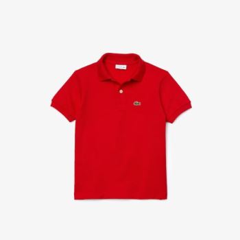 Lacoste Petit Piqué Polo Vermelhas | rX4xS2Ak