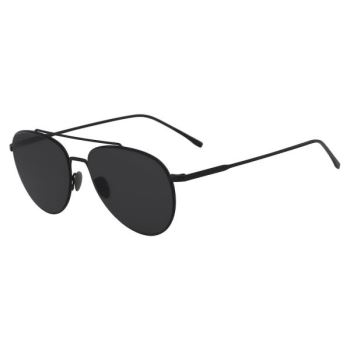 Lacoste Pilot Shape Metal Ultra-Thin Sunglasses Pretas Azuis | bDivzpNS