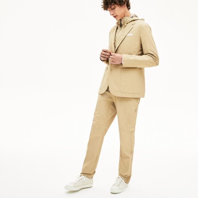 Lacoste 3-in-1 Ergonomic Jacket Bege | fpWMeYCi