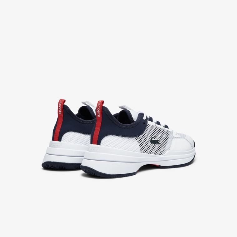 Lacoste AG-LT 21 Texteis and Sintético Sneakers Branco Coral | l9cotdsK