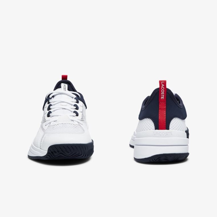 Lacoste AG-LT 21 Texteis and Sintético Sneakers Branco Coral | l9cotdsK