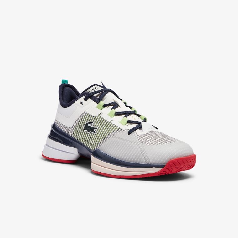 Lacoste AG-LT 21 Ultra Texteis Sneakers Branco Coral | CIKTqpFP