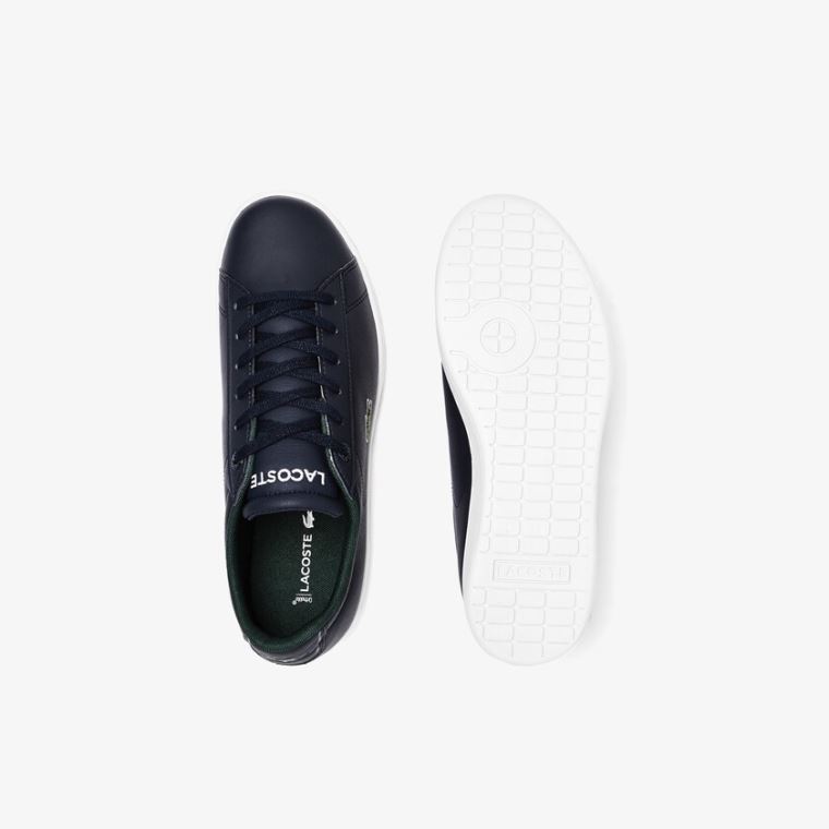 Lacoste Carnaby Evo Sintético Sneakers Azul Marinho Branco | zsOy61Sv