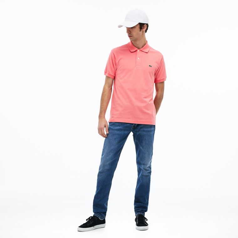 Lacoste Classicos Fit L.12.12 Polo Shirt Rosa | F6uqry9w