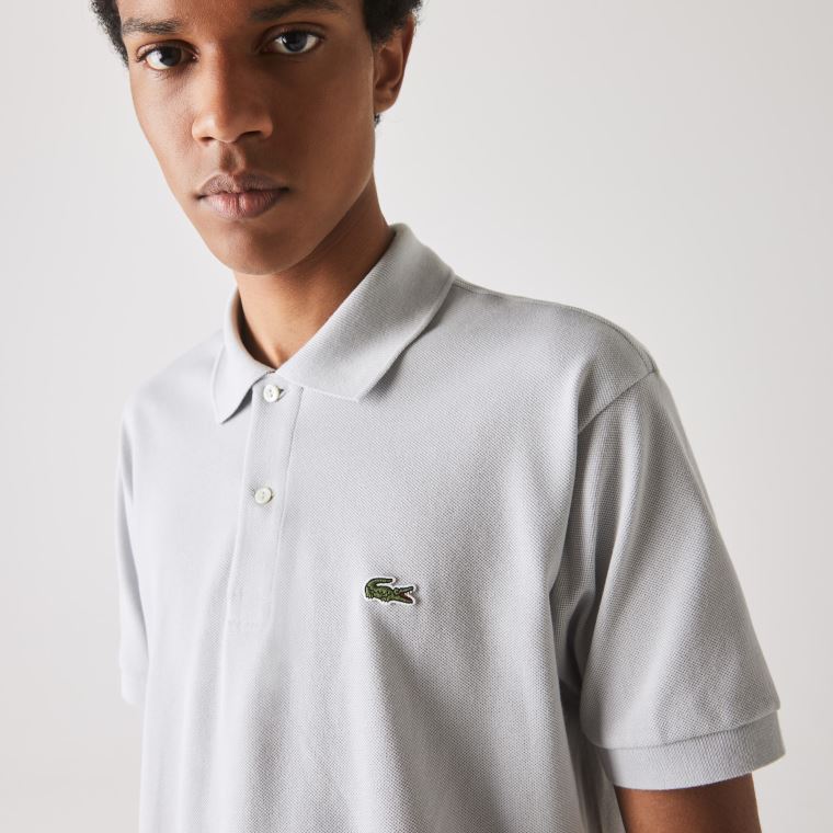 Lacoste Classicos Fit L.12.12 Polo Shirt Cinzentas | JecHivMR