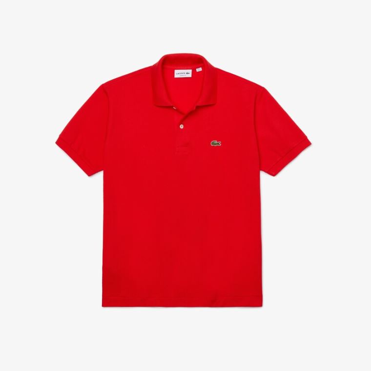 Lacoste Classicos Fit L.12.12 Polo Shirt Vermelhas | LGglL7pR