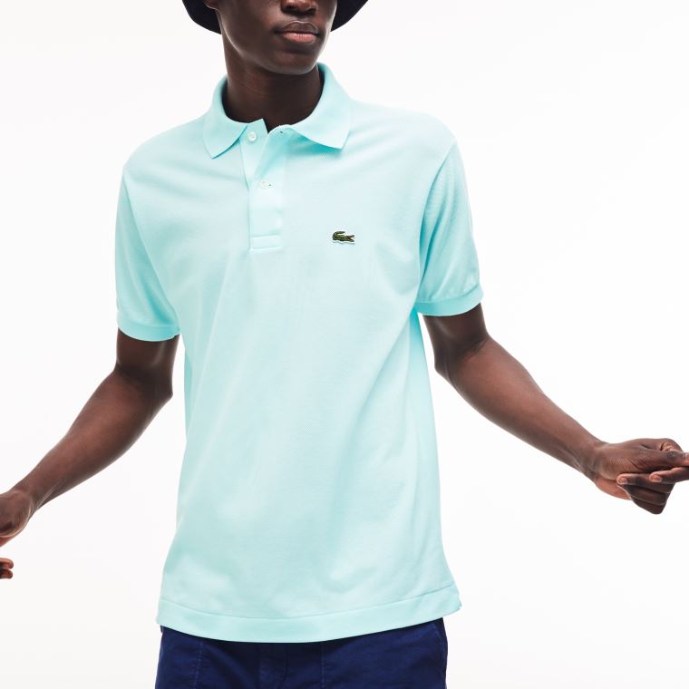 Lacoste Classicos Fit L.12.12 Polo Shirt Luz Azuis | brgUPYqC