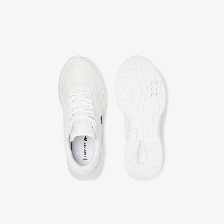 Lacoste Court-Drive Fly Texteis Sneakers Branco | QnxrWayu