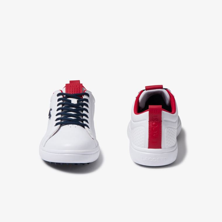 Lacoste G Elite Sintético Golfe Shoes Branco Bege | NGsg3rA6