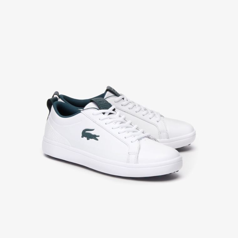 Lacoste G Elite Sintético and Couro Golfe Shoes Branco | Q96c8IbU