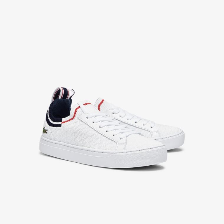 Lacoste La Piquée Texteis Sneakers Branco Bege | 2OhtMmau