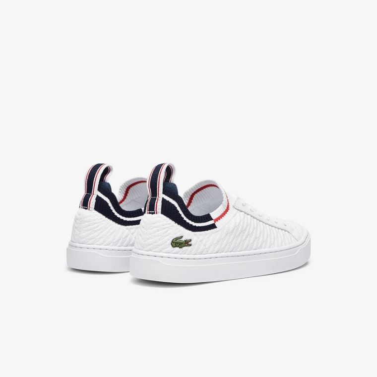 Lacoste La Piquée Texteis Sneakers Branco Bege | 2OhtMmau