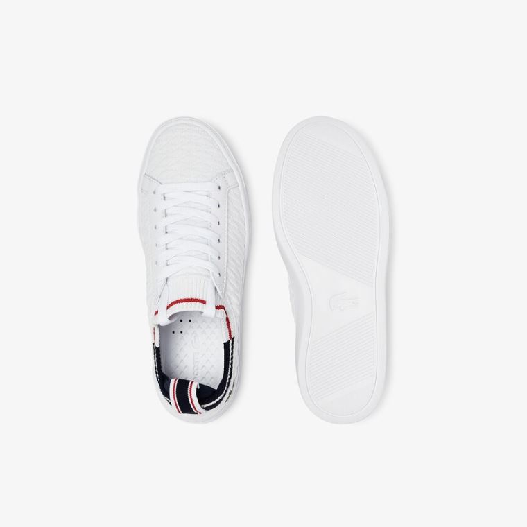 Lacoste La Piquée Texteis Sneakers Branco Bege | 2OhtMmau