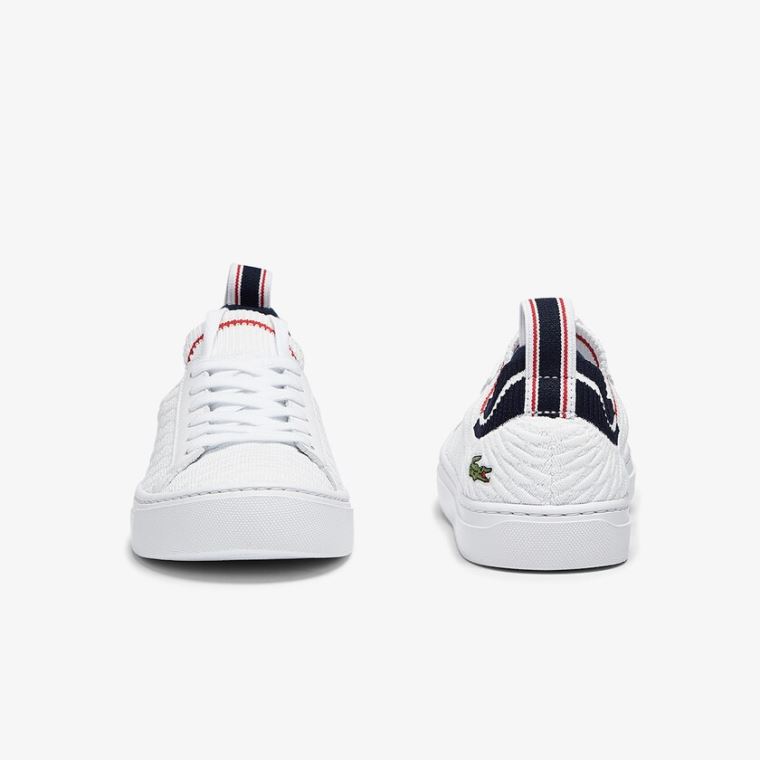 Lacoste La Piquée Texteis Sneakers Branco Bege | 2OhtMmau