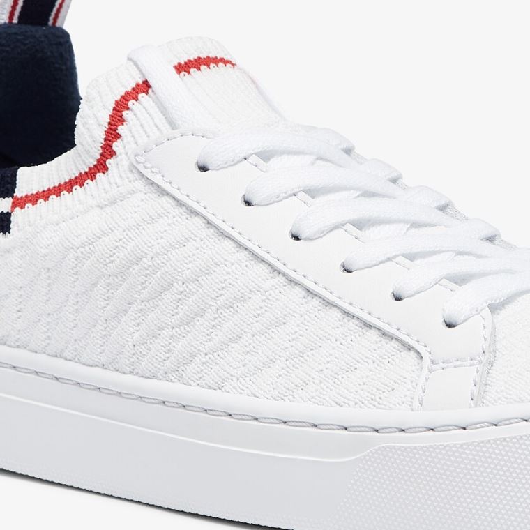 Lacoste La Piquée Texteis Sneakers Branco Bege | 2OhtMmau