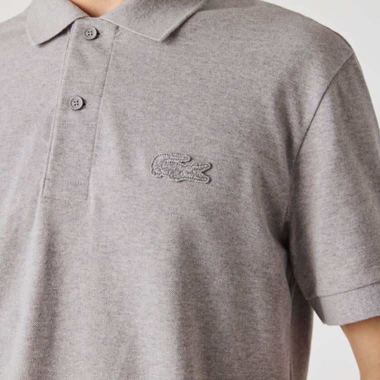 Lacoste Loop Polo Cinzentas | 4dTnzlLY