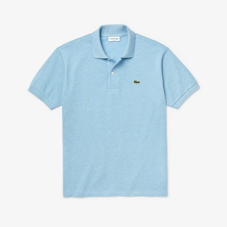 Lacoste Marl Fabric L.12.12 Polo Azuis | PbyeWbfc