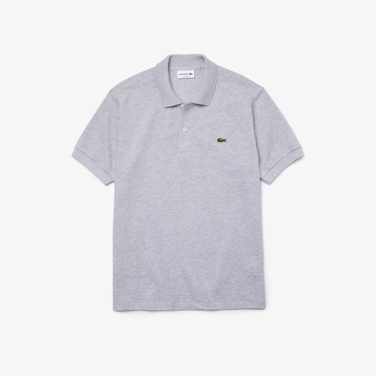 Lacoste Marl Fabric L.12.12 Polo Cinzentas | aSjaYTVZ