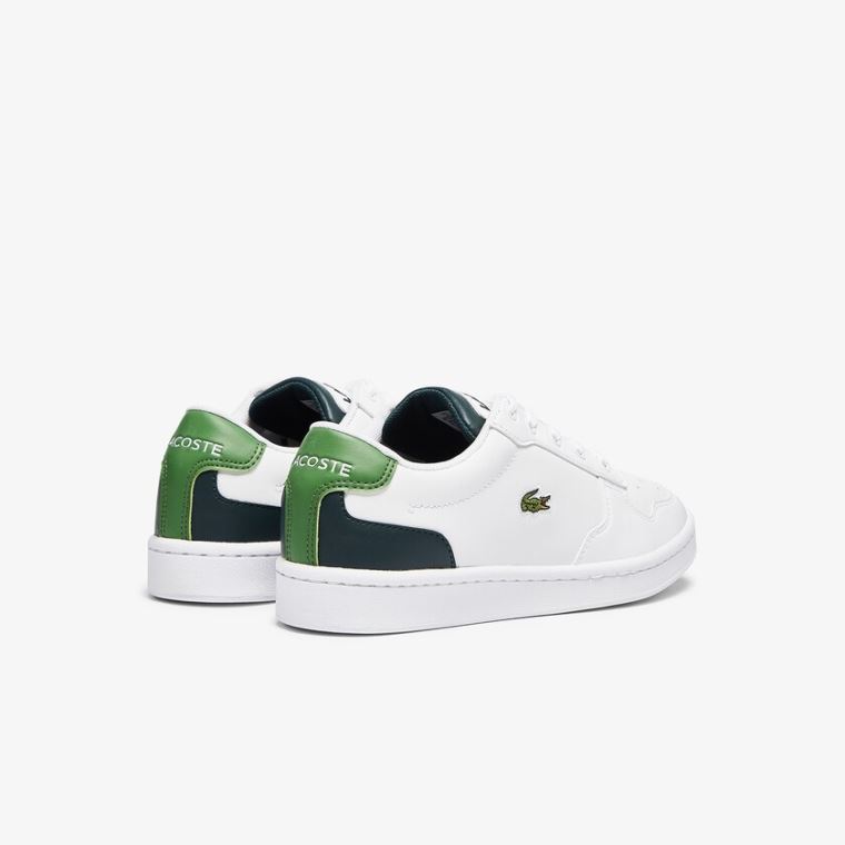 Lacoste Masters Cup Couro and Sintético Sneakers Branco | 24SSeowB