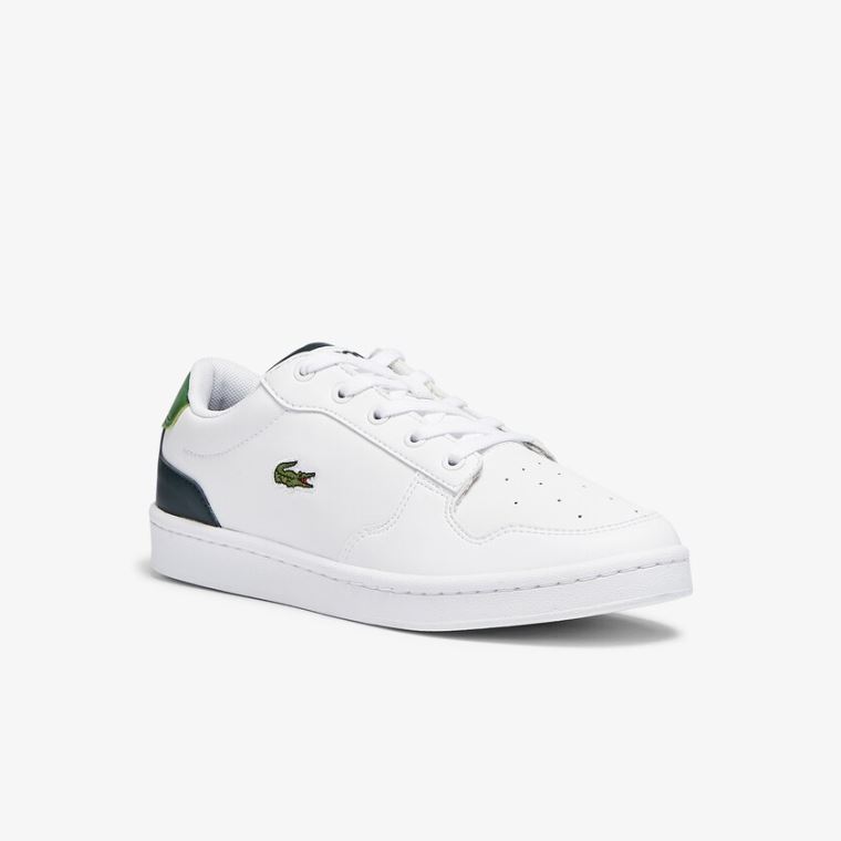 Lacoste Masters Cup Couro and Sintético Sneakers Branco | 24SSeowB