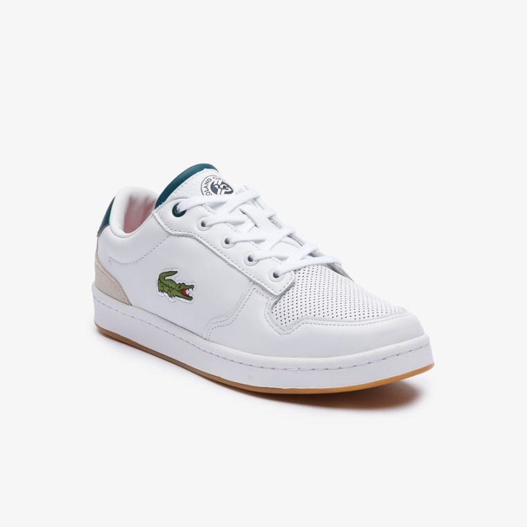 Lacoste Masters Cup Roland Garros Sneakers Branco | QWcj2NIL