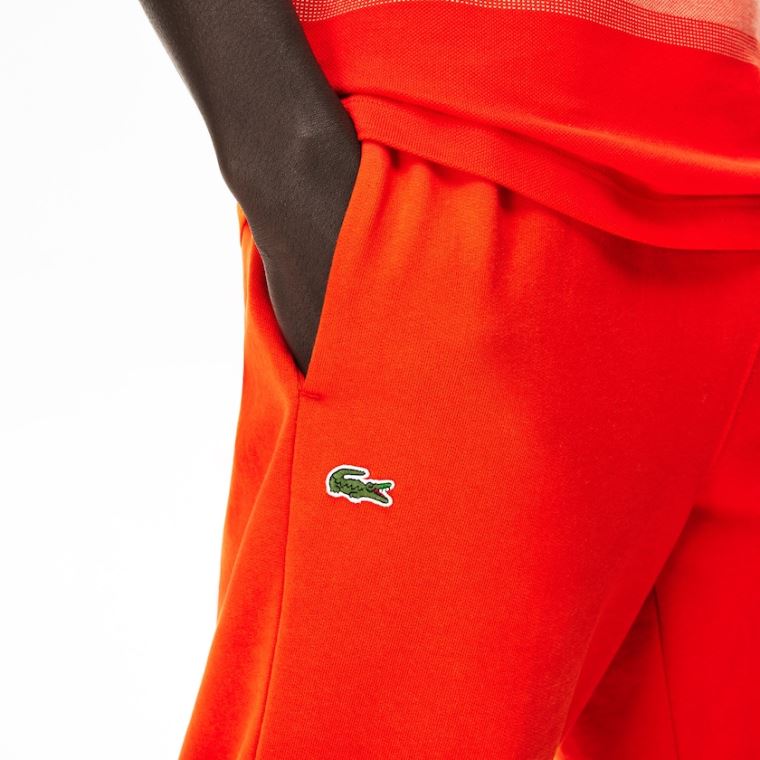 Lacoste Motion French Terry Atletismo Pants Vermelhas | 345RhC4i