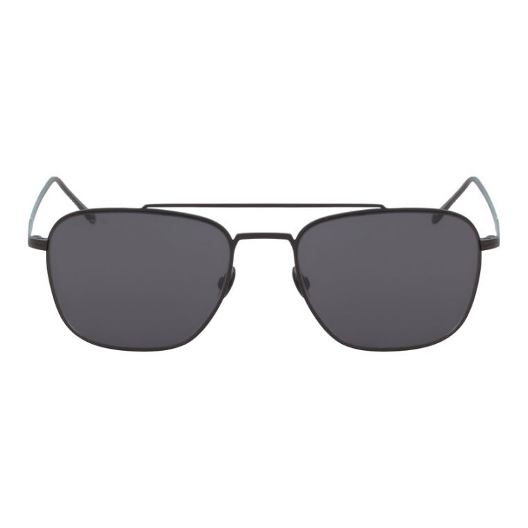 Lacoste Navigator Sunglasses Pretas | KGyHmn1D