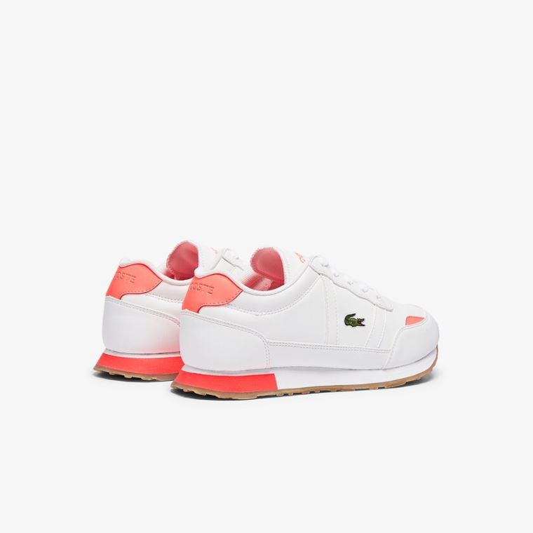 Lacoste Partner Texteis Sneakers Branco Bege | ucRg04r9