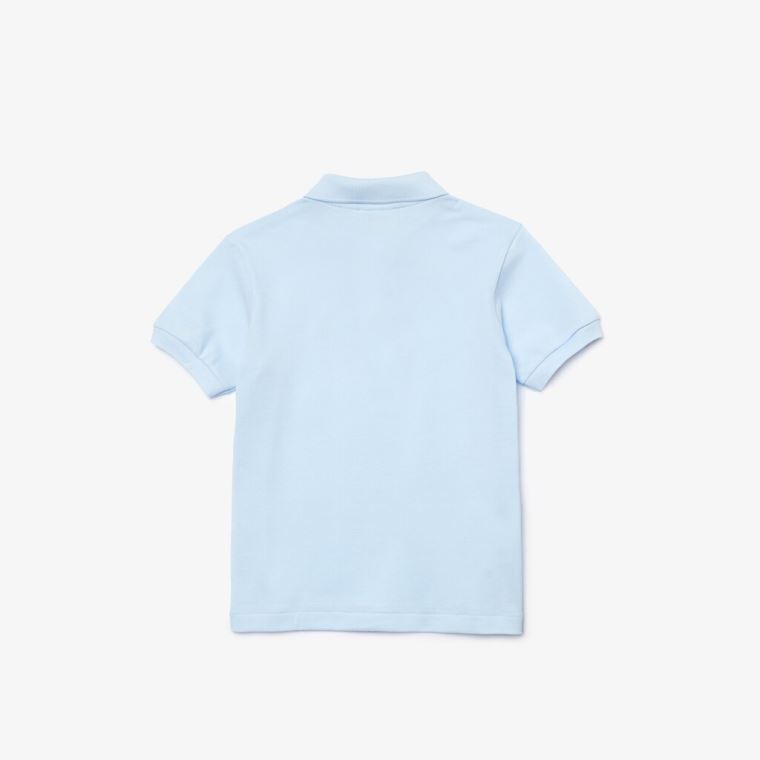 Lacoste Petit Piqué Polo Luz Azuis | OyJsE16c