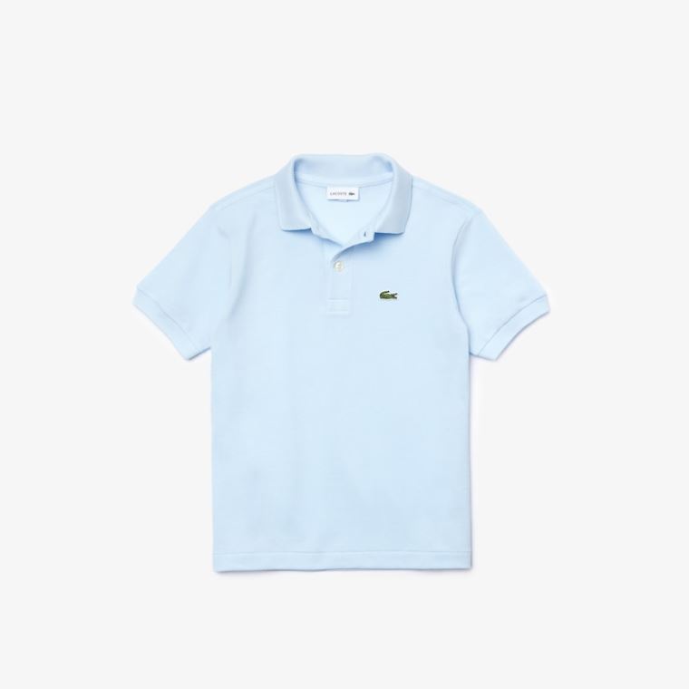 Lacoste Petit Piqué Polo Luz Azuis | OyJsE16c