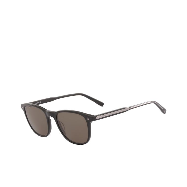 Lacoste Plastic Petit Piqué Sunglasses Pretas | MUBoaH37