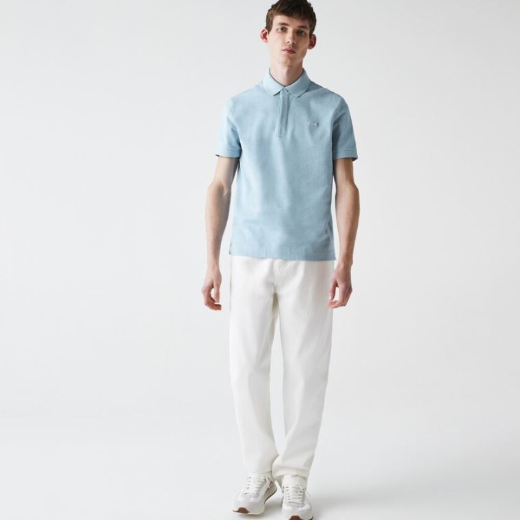 Lacoste Regular Fit Paris Polo Azuis | ywynkS4X