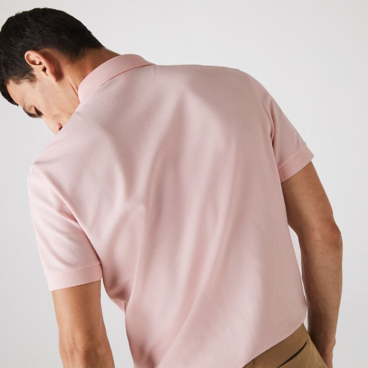 Lacoste Regular Fit Paris Polo Luz Rosa | kkUdFWID