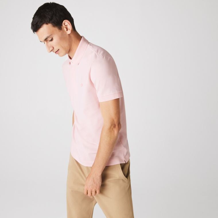 Lacoste Regular Fit Paris Polo Luz Rosa | kkUdFWID