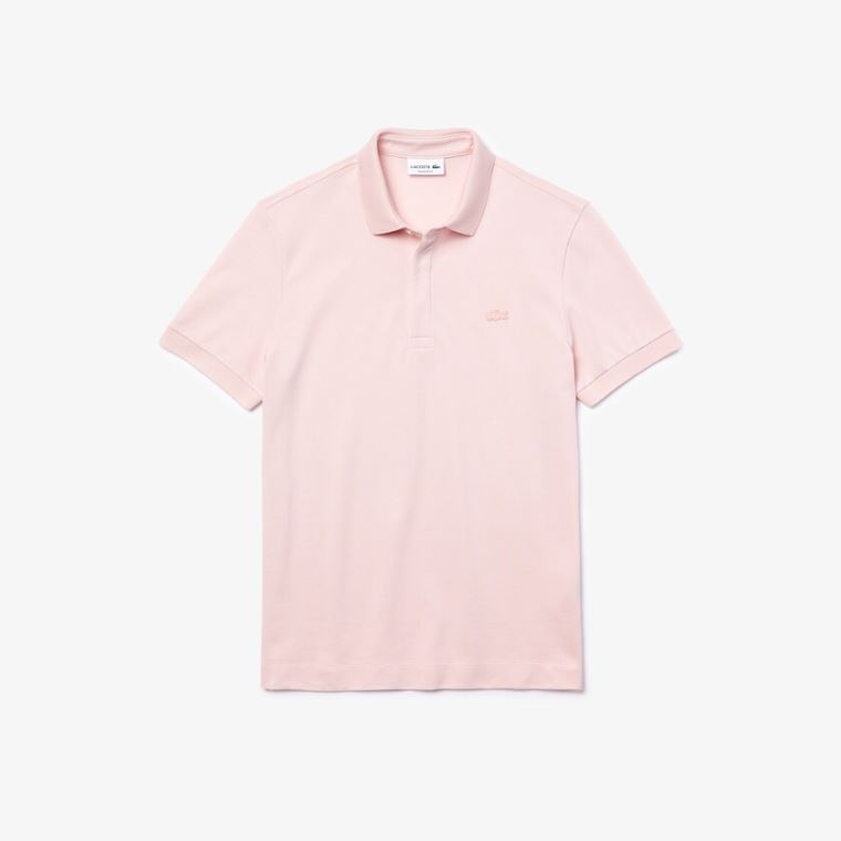 Lacoste Regular Fit Paris Polo Luz Rosa | kkUdFWID