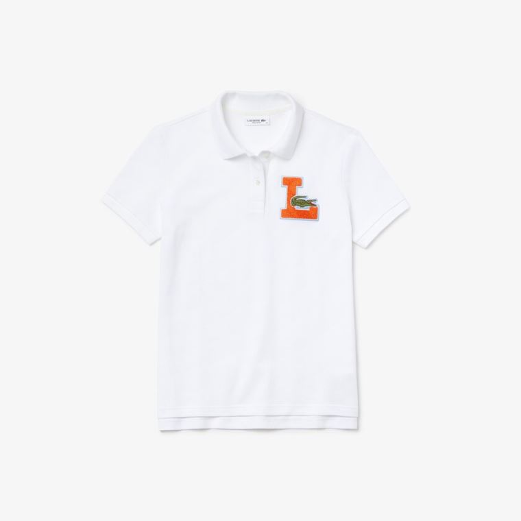 Lacoste Regular Fit Soft Algodão Piqué Polo Shirt Branco | 7ym9Y7Gw