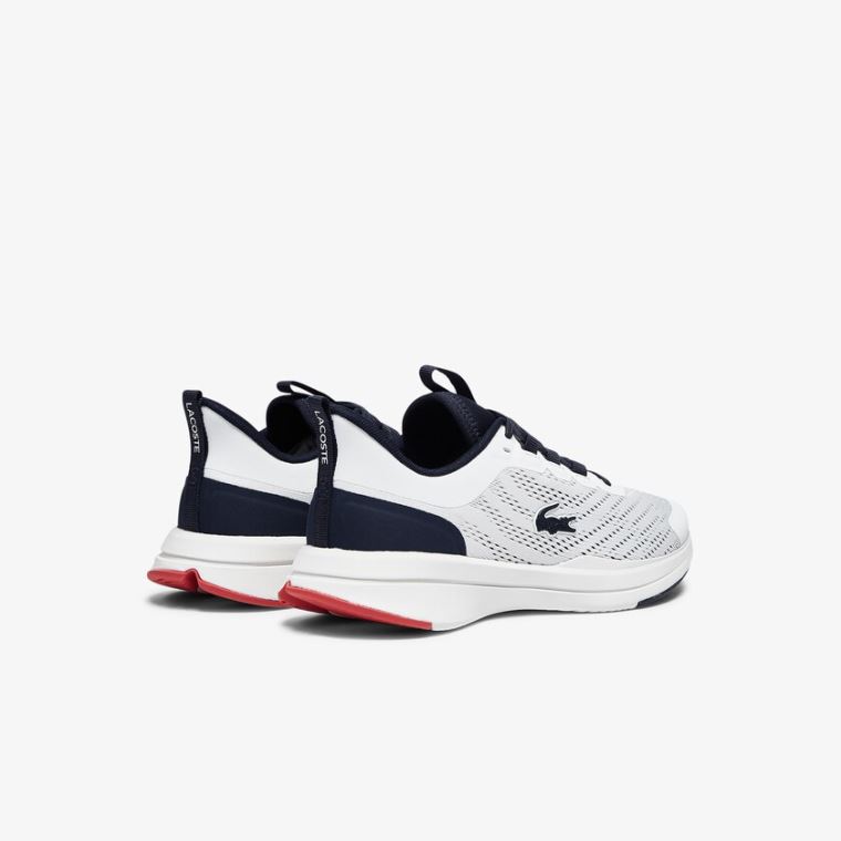 Lacoste Run Spin Texteis Sneakers Branco Azul Marinho | 2hgowxHr