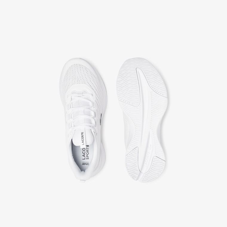 Lacoste Run Spin Texteis Sneakers Branco | F2DU4vgI