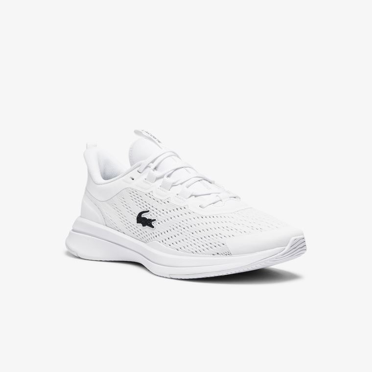 Lacoste Run Spin Texteis Sneakers Branco | F2DU4vgI