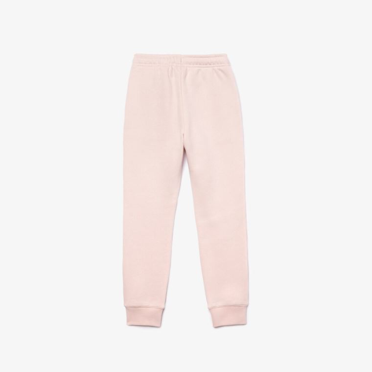 Lacoste SPORT Fleece Sweatpants Luz Rosa | dVs96deI