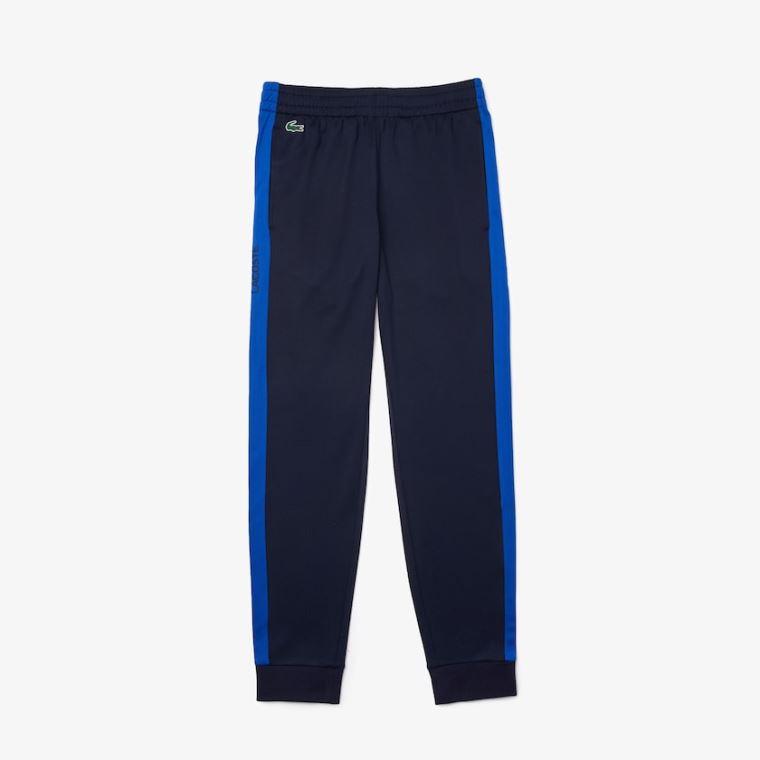 Lacoste SPORT Piqué Atletismo Pants Azul Marinho Azuis Azuis Azul Marinho Azuis | S7csMZMy