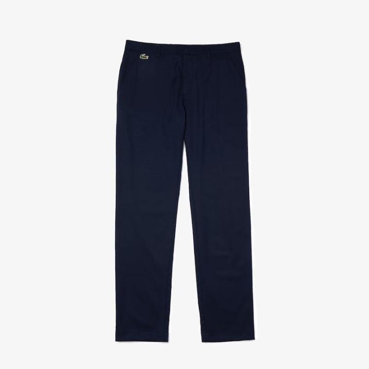 Lacoste SPORT Respirável Stretch Golfe Pants Azul Marinho Azuis | pSJPmtAw