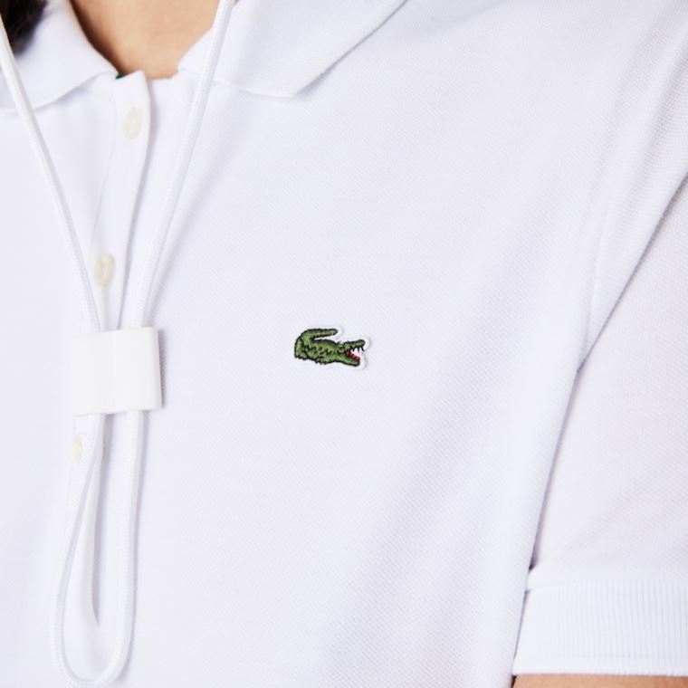 Lacoste SPORT Roland Garros Pleated Polo Vestidos Branco Verdes Azul Marinho Azuis | B5aJqJfc