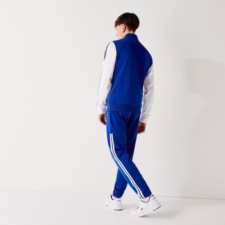 Lacoste SPORT Run-resistant Jogging Pants Azuis | sIXhteaA