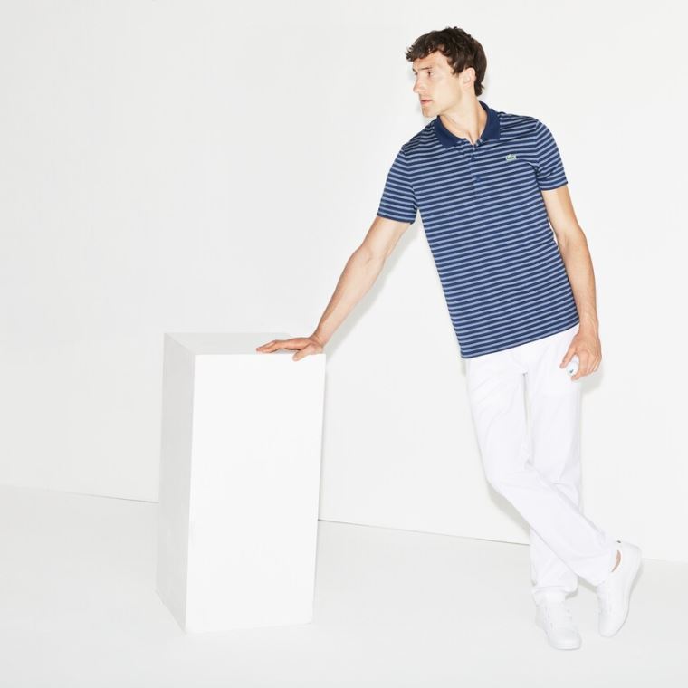 Lacoste SPORT Technical Gabardine Golfe Chino Pants Branco | qj1kAiz3